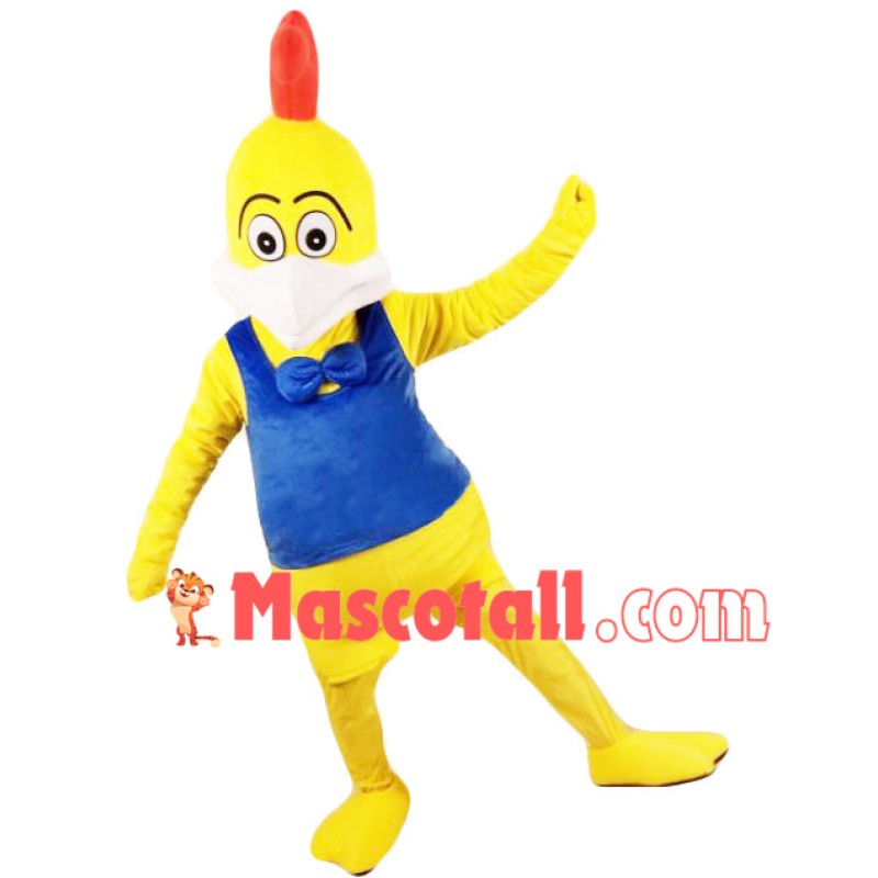 Lifesome Chicken With Vest Mascot Costume