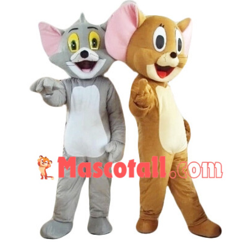 Tom And Jerry Cartoon Mascot Costume