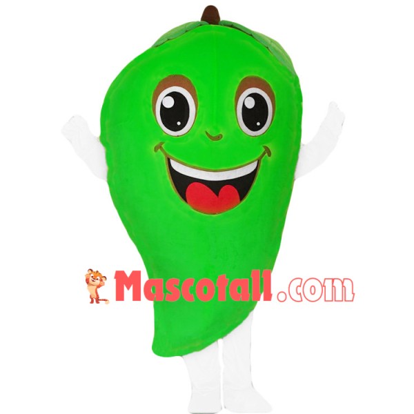 Green Mansion Cartoon Mascot Costume