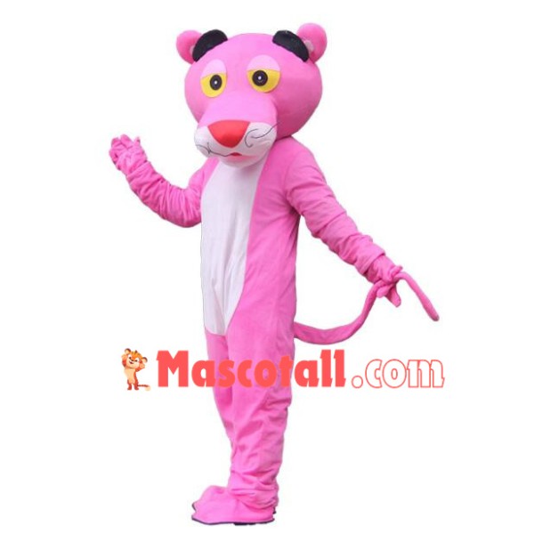 The Naive Pink Panther Mascot Costume