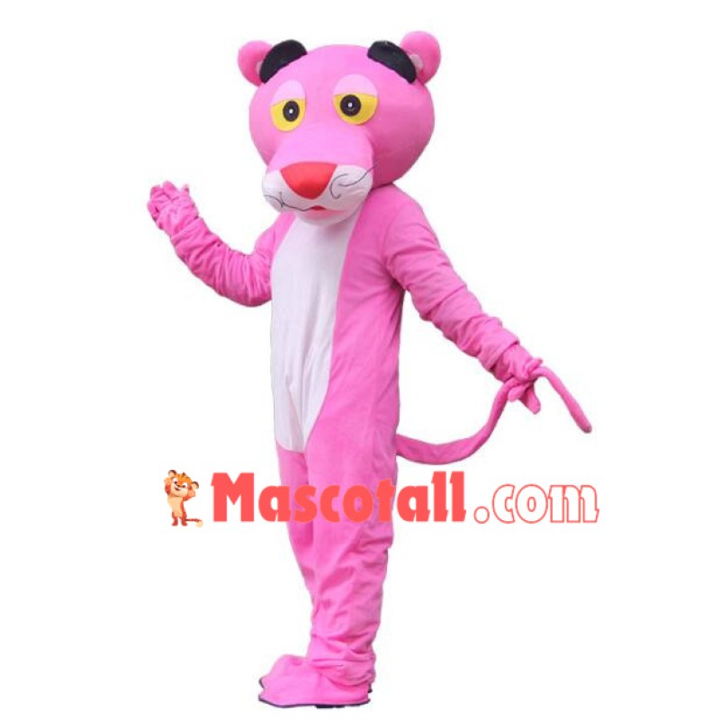 The Naive Pink Panther Mascot Costume