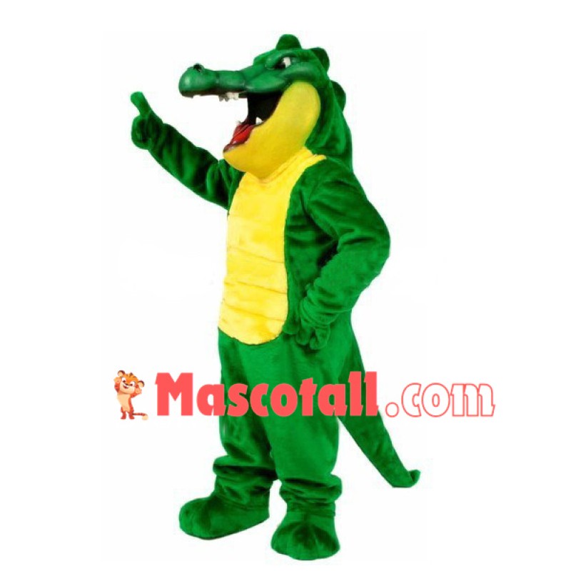 Big Belly Crocodile Mascot Costume