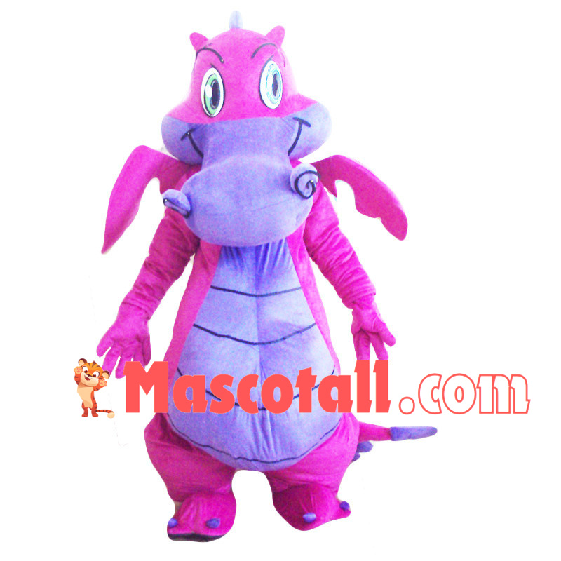 Huge Power Dragon With Wings Mascot Costume