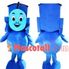 Thomas Locomotive Cartoon Mascot Costume