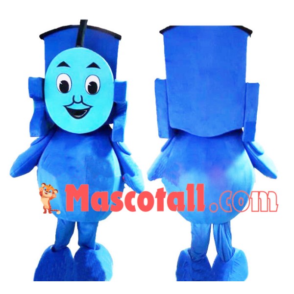 Thomas Locomotive Cartoon Mascot Costume