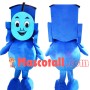 Thomas Locomotive Cartoon Mascot Costume