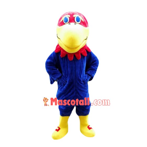 Big Plush Blue Bird Mascot Costume