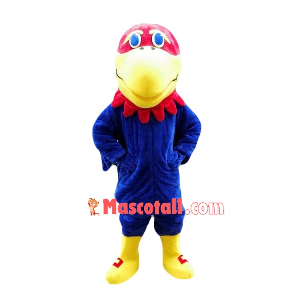 Big Plush Blue Bird Mascot Costume