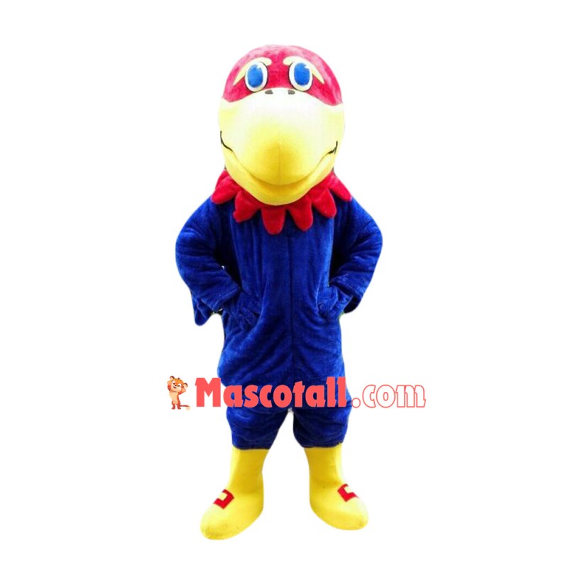 Big Plush Blue Bird Mascot Costume