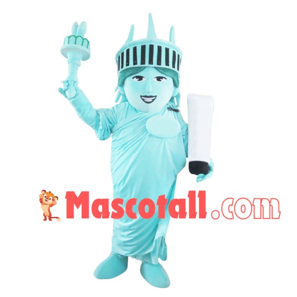 Statue Of Liberty Mascot Adult Costume