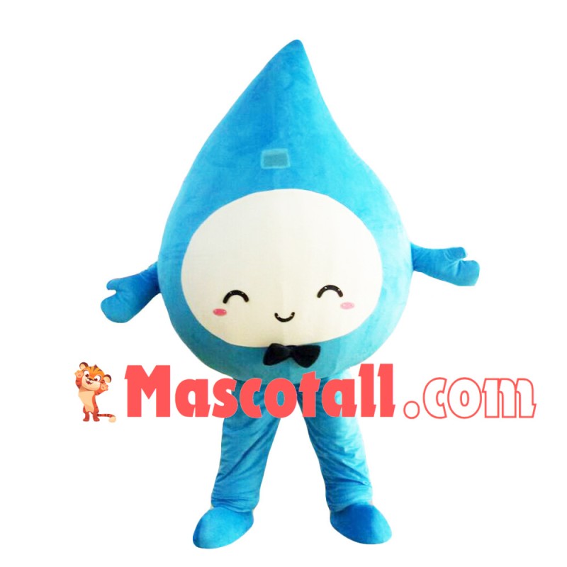 Big Water Drop Cartoon Mascot Costume