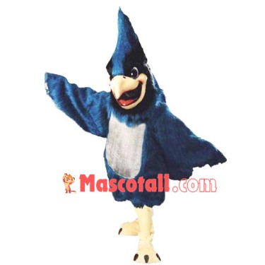 Dark Blue Eagle Mascot Costume