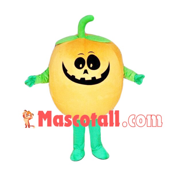 Halloween Funny Pumpkin Mascot Costume