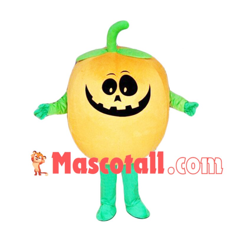 Halloween Funny Pumpkin Mascot Costume