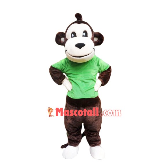 Content Big Mouth Monkey Mascot Costume