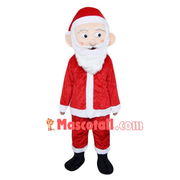 Simple Version Santa Claus Mascot Costume