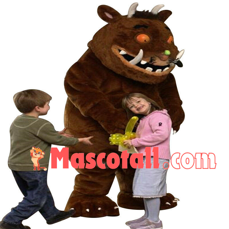 Huge Monster With Long Fangs Mascot Costume