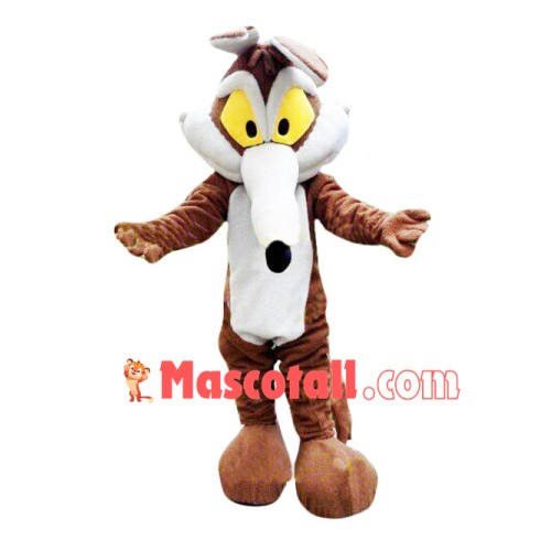 Greedy Wolf Mascot Costume With Long Nose