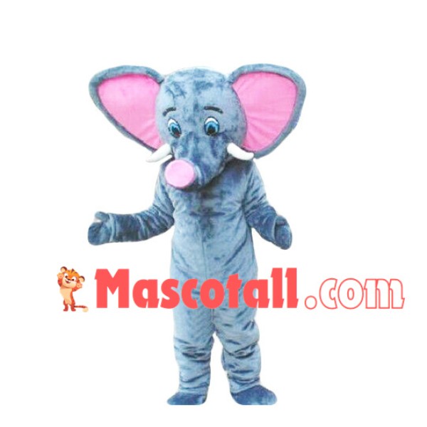 Big Ears Elephant Mascot Adult Costume