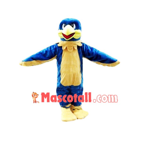 Flying Blue & Yellow Bird Mascot Costume