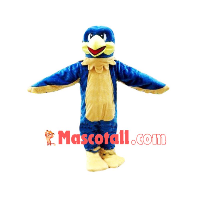 Flying Blue & Yellow Bird Mascot Costume