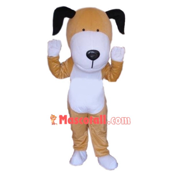Brown Cute Puppy Mascot Costume