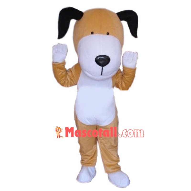 Brown Cute Puppy Mascot Costume