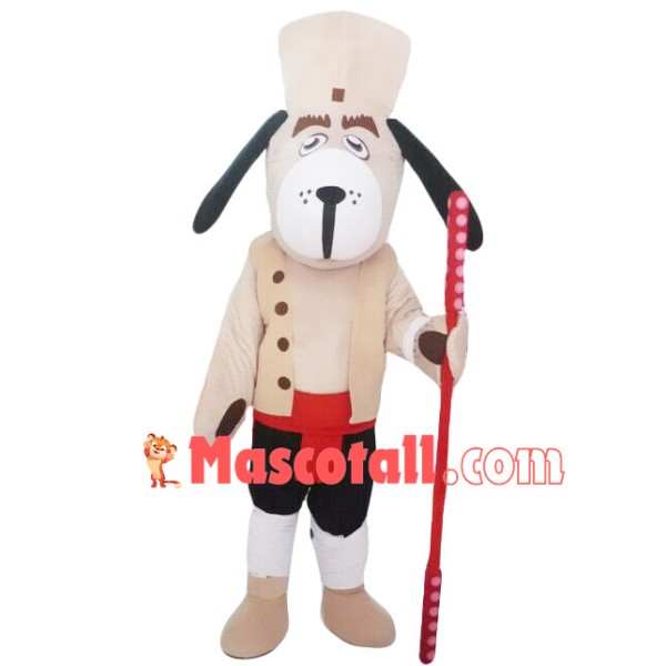 Respectable Dog Elder Mascot Costume
