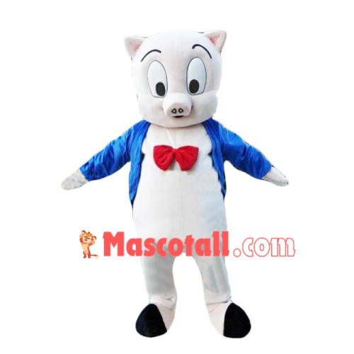 Big Eyes Pig Brother Mascot Costume
