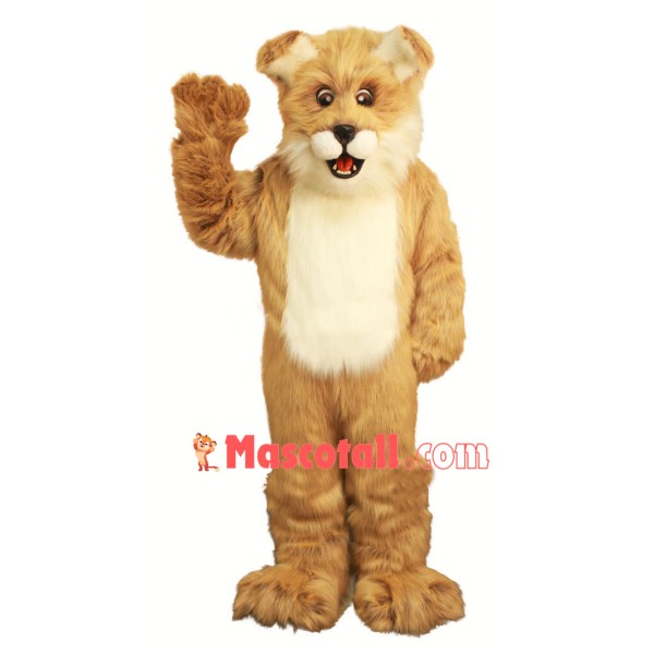 Soft Furry Dog Adult Mascot Costume
