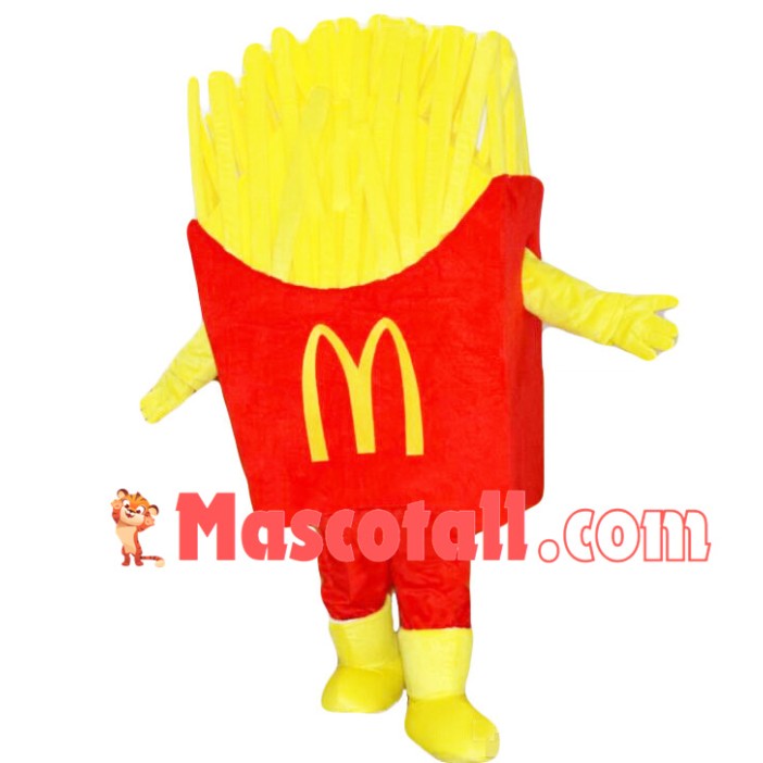 McDonalds Boxed Fries Mascot Costume