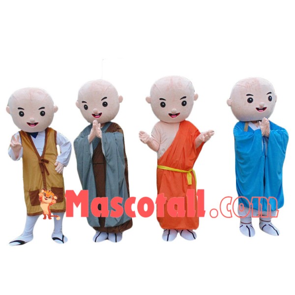 Little Monk Of The Temple Mascot Costume