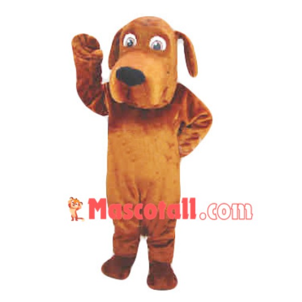 Honest Brown Dog Mascot Adult Costume