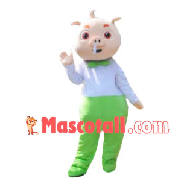 Snot Pig Cartoon Mascot Costume
