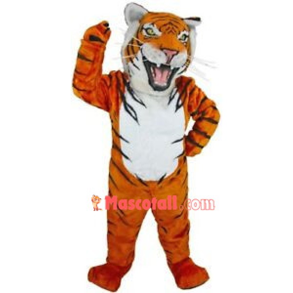 Ferocious Leader Tiger Mascot Costume