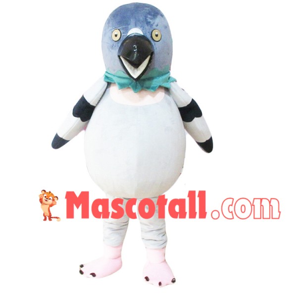 Bird With Blue Head Mascot Costume