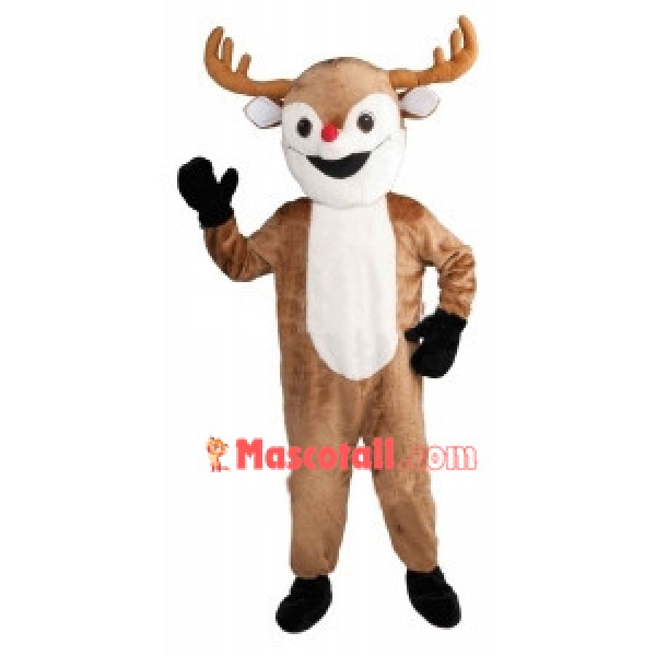Mild Little Elk Mascot Costume