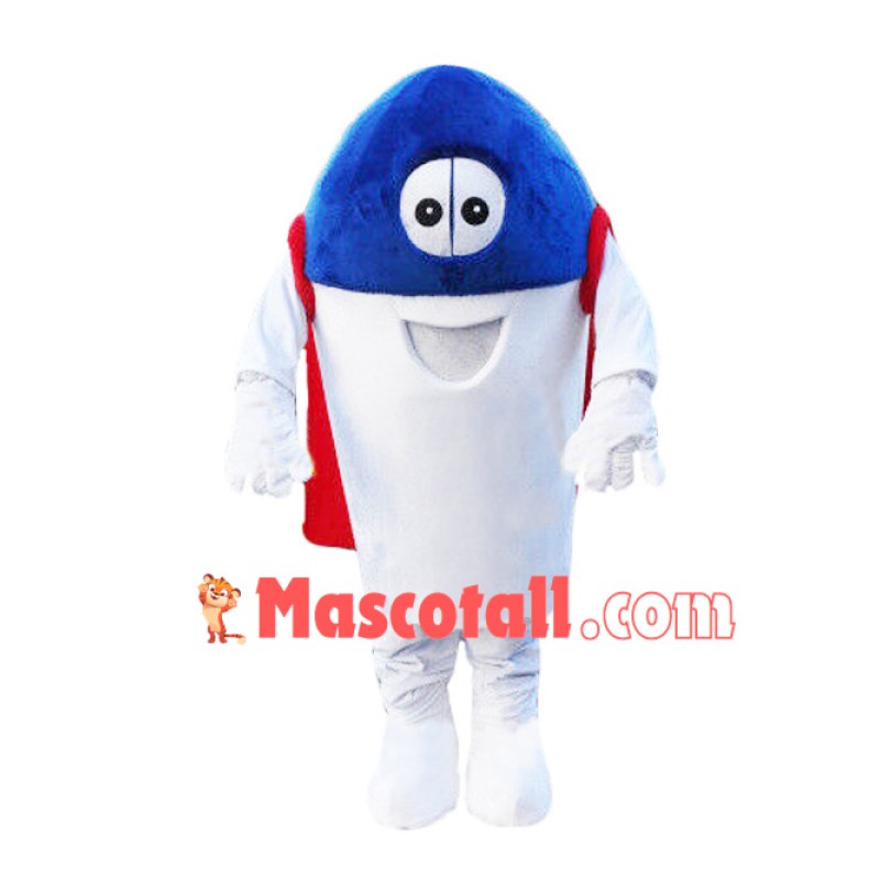 Crayons With Drawing Board Mascot Costume