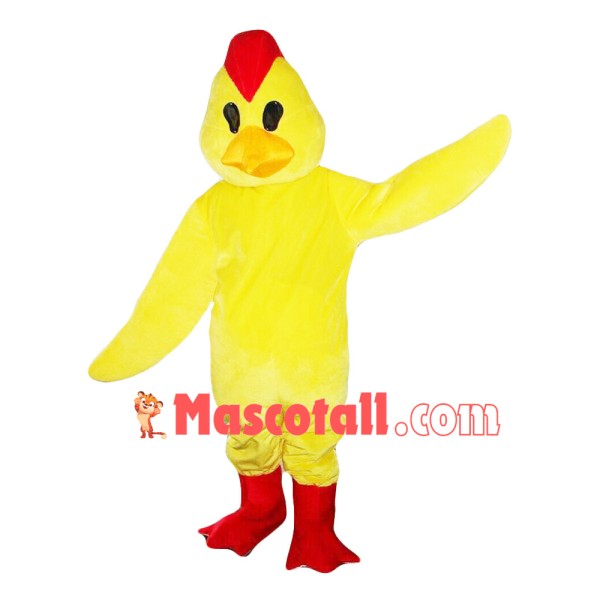 Soft Plush Chicken Mascot Lightweight Costume