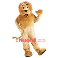 Walking Casual Lion Mascot Costume