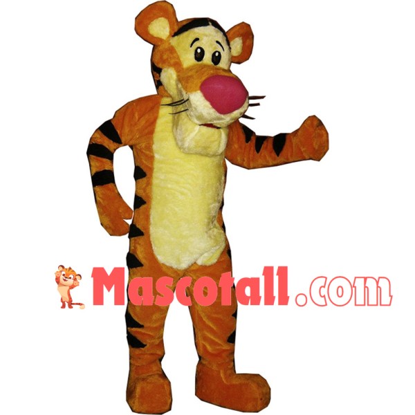 Naive Jumping Tiger Mascot Costume