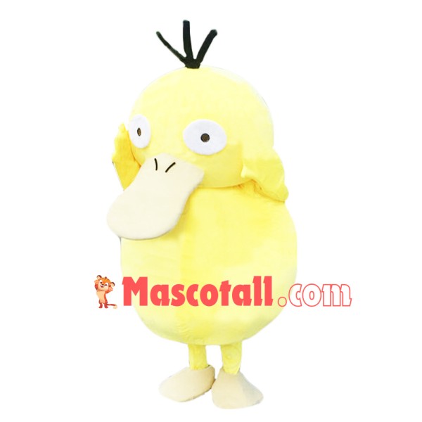 Vivid Psyduck Pokemon Mascot Costume
