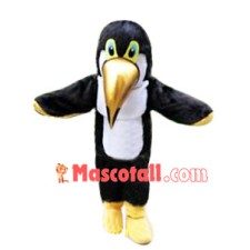 Golden Hook Beak Parrot Mascot Costume