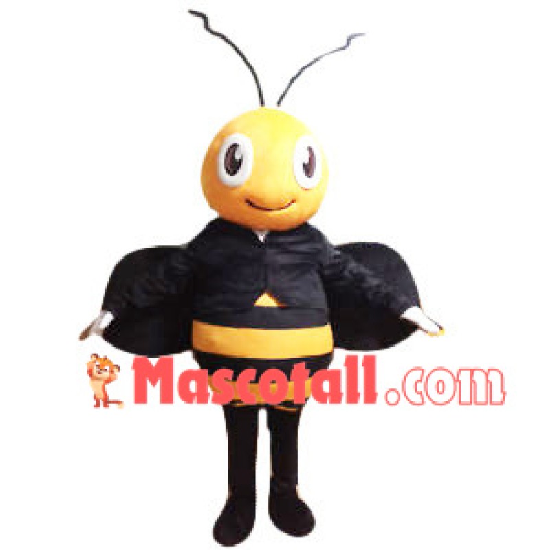 Formal Bee In The Suit Mascot Costume