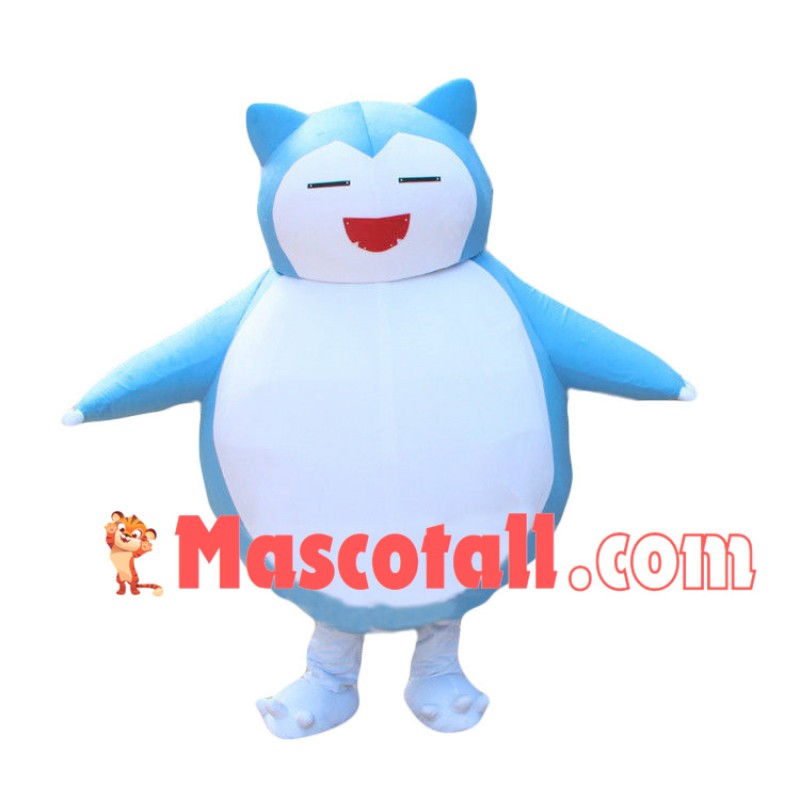 Snorlax Pokemon Mascot Costume