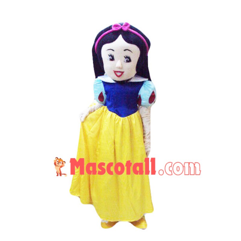 Pretty Snow Queen Mascot Costume