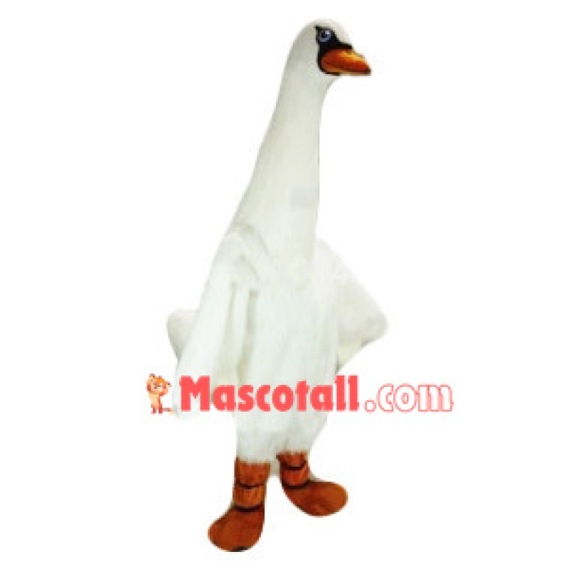 Big White Goose Mascot Costume