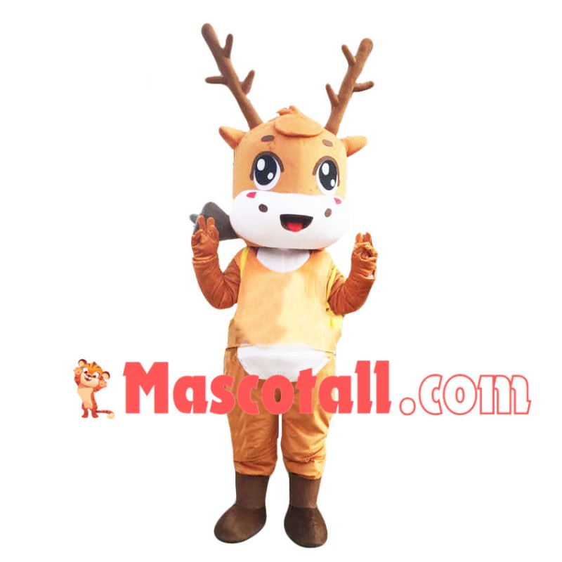 Naive Cute Fawn Mascot Costume