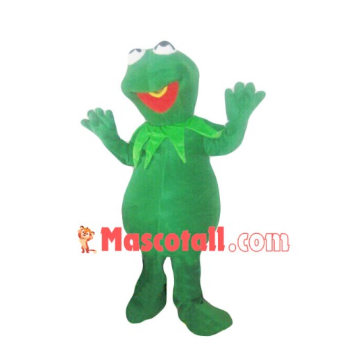 Laughing Adult Frog Mascot Costume