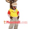 Leisurely Donkey Mascot Costume